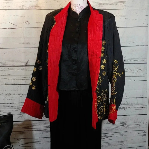 Womens Oriental Style Suit Jacket - Picture 10 of 10